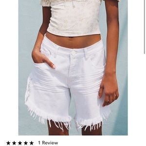 one teaspoon frankie’s bermuda shorts in white size 29